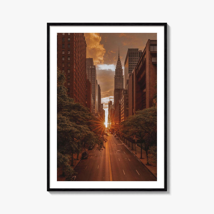Manhattan Fine Art Photo Print, New York City, NYC, 42nd Street, Manhattanhenge, Wall Decor