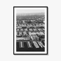 Marina Del Rey Black and White Fine Art Photo Print, Los Angeles California Poster