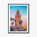 Marrakesh Fine Art Photo Print, Koutoubia Mosque, Medina, Marrakech, Morocco, Wall Decor, Poster