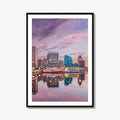 Baltimore Skyline Fine Art Photo Print, Inner Harbor, Maryland, USA, Wall Decor Poster