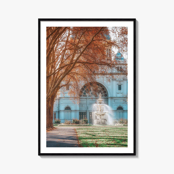 Melbourne Australia Fine Art Photo Print, Carlton Gardens Royal Exhibition Building, Wall Decor Poster
