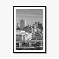 Memphis Skyline Black and White Fine Art Photo Print, Downtown, Tennessee USA Poster