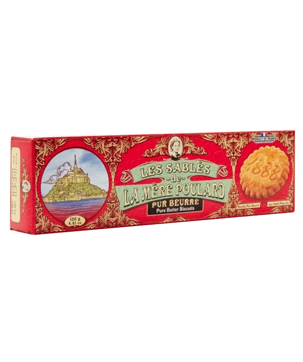 Mère Poulard Pure Butter Biscuits, 125g