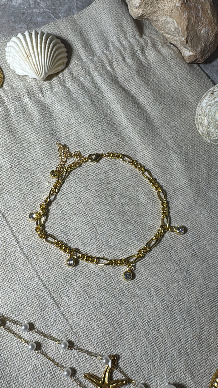 Mermaid Diamond Anklet