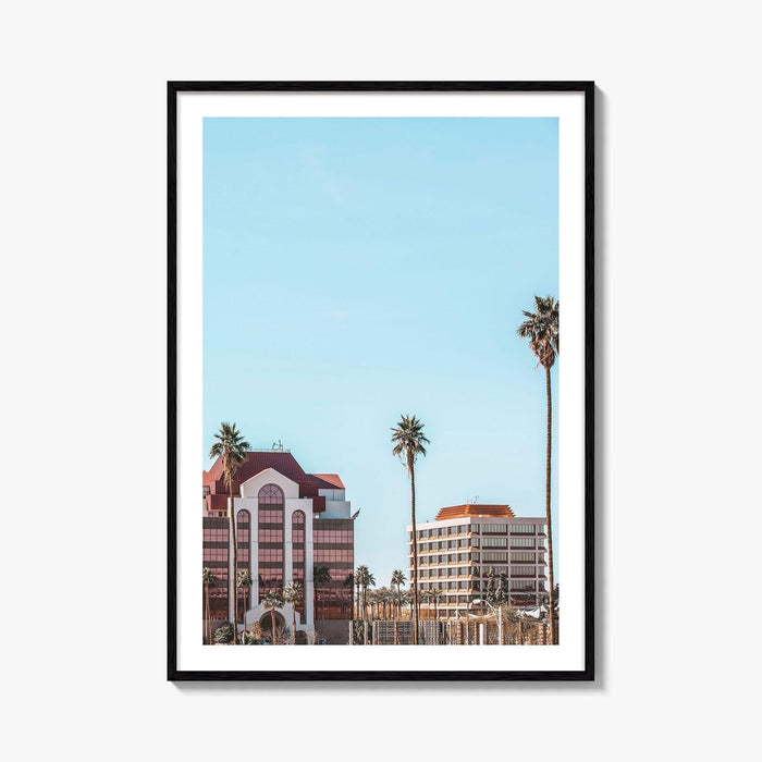 Mesa Skyline Fine Art Photo Print, Downtown Wall Decor, Arizona AZ Poster, USA