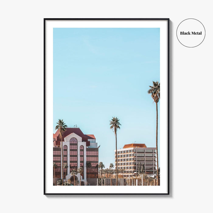 Mesa Skyline Fine Art Photo Print, Downtown Wall Decor, Arizona AZ Poster, USA
