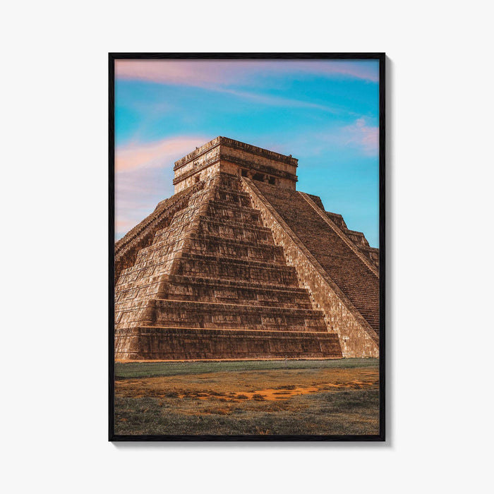 Chichen Itza Fine Art Photo Print, El Castillo, Temple of Kukulcan, Mexico Poster
