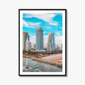 Miami Beach Fine Art Photo Print, South Pointe Park, Florida, Wall Decor Poster
