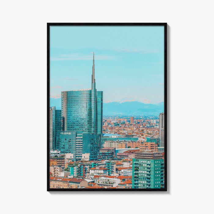 Milan Skyline Fine Art Photo Print, Milano, Lombardy, Italy Wall Poster