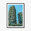 Milan Fine Art Photo Print, Bosco Verticale Vertical Forest, Milano Italy Wall Decor Poster