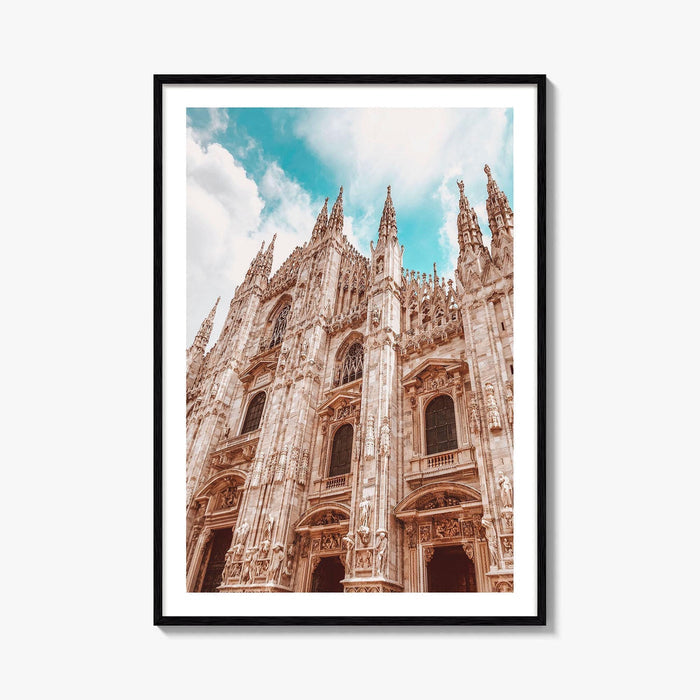 Milan Fine Art Photo Print, Duomo Di Milano Cathedral, Italy Wall Decor Poster