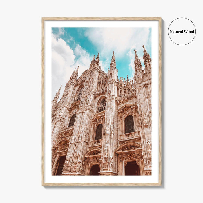 Milan Fine Art Photo Print, Duomo Di Milano Cathedral, Italy Wall Decor Poster
