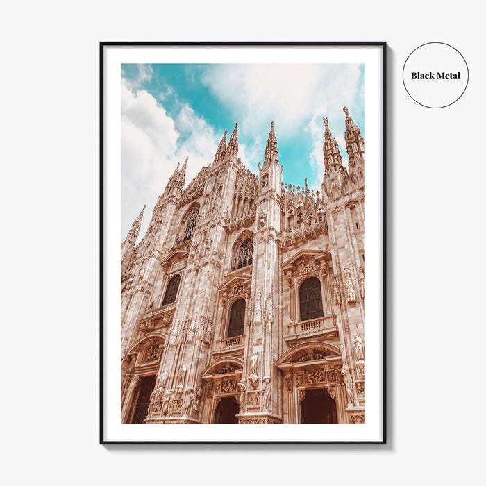 Milan Fine Art Photo Print, Duomo Di Milano Cathedral, Italy Wall Decor Poster