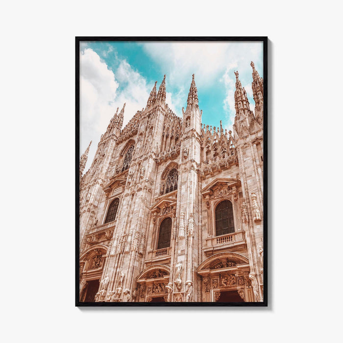 Milan Fine Art Photo Print, Duomo Di Milano Cathedral, Italy Wall Decor Poster
