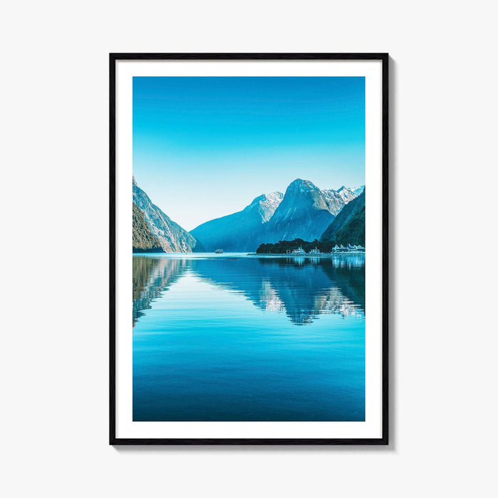 Milford Sound Fine Art Photo Print, Fiordland National Park New Zealand, Mitre Peak