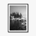 Minnesota Black and White Fine Art Photo Print, Lake Superior Duluth Poster