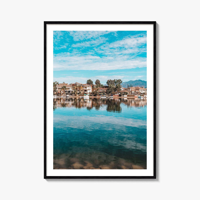 Lake Mission Viejo Fine Art Photo Print, Orange County California Wall Poster, USA