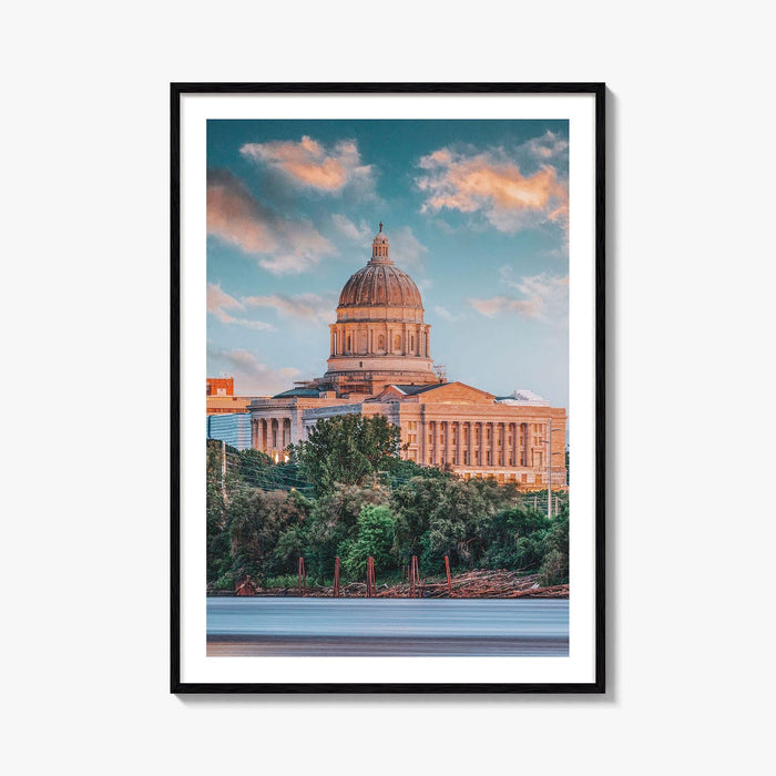 St Louis Skyline Fine Art Photo Print, Missouri, USA Wall Poster