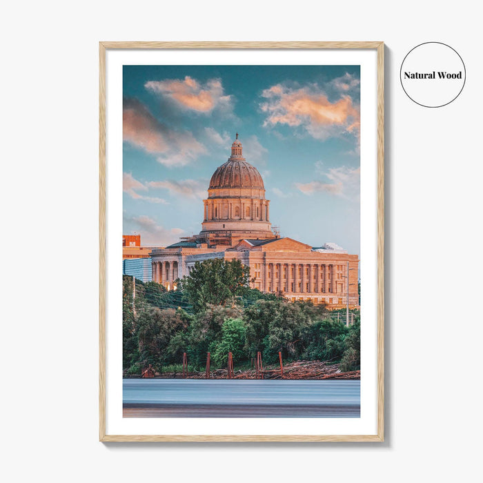 St Louis Skyline Fine Art Photo Print, Missouri, USA Wall Poster