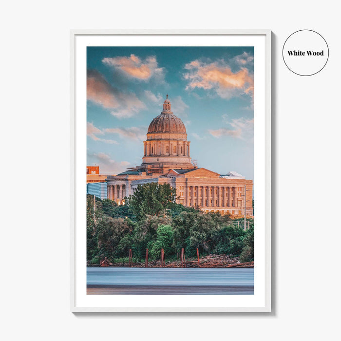 St Louis Skyline Fine Art Photo Print, Missouri, USA Wall Poster