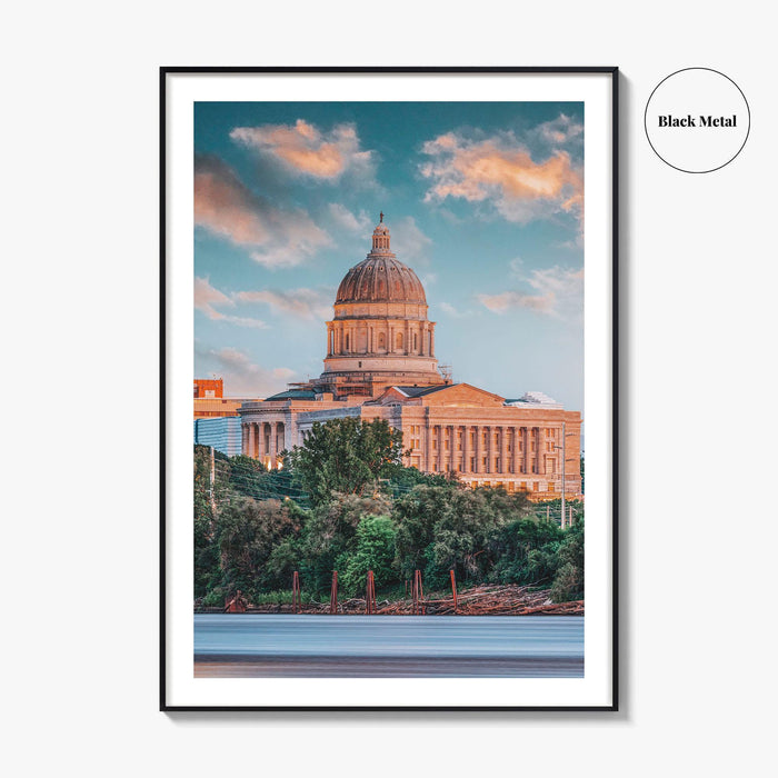 St Louis Skyline Fine Art Photo Print, Missouri, USA Wall Poster