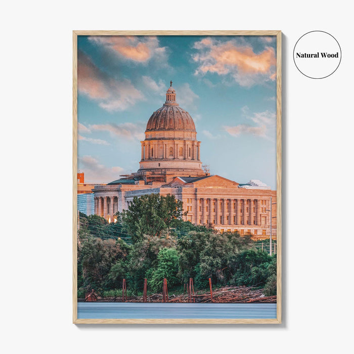 St Louis Skyline Fine Art Photo Print, Missouri, USA Wall Poster
