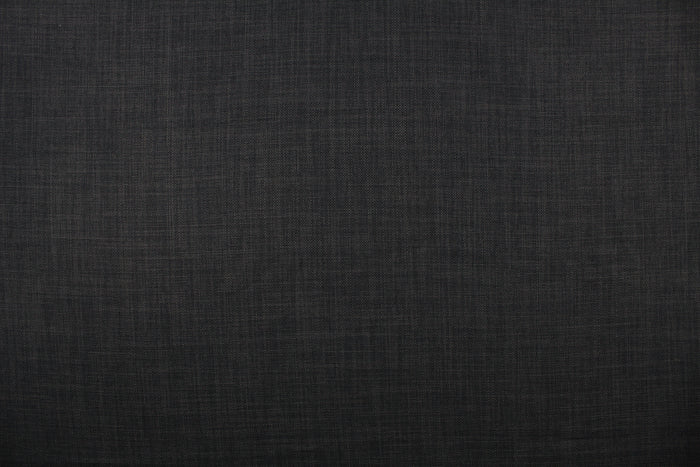 A mock linen in a beautiful black with hints of gray.