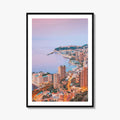 Monaco Skyline Fine Art Photo Print, Monte Carlo, Poster