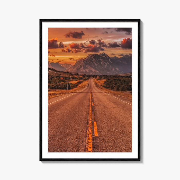 St Mary Montana Fine Art Photo Print, Glacier National Park Wall Poster