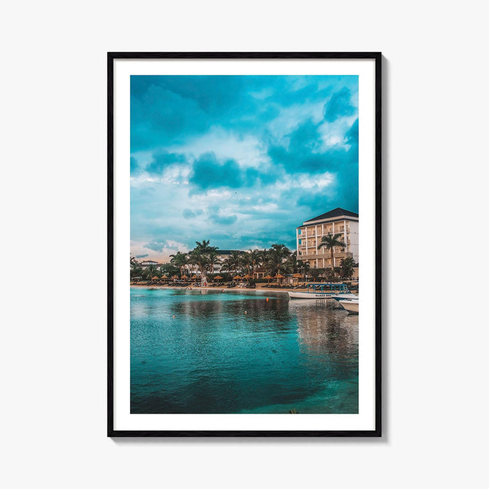 Montego Bay Fine Art Photo Print, Jamaica Wall Poster, Caribbean Decor
