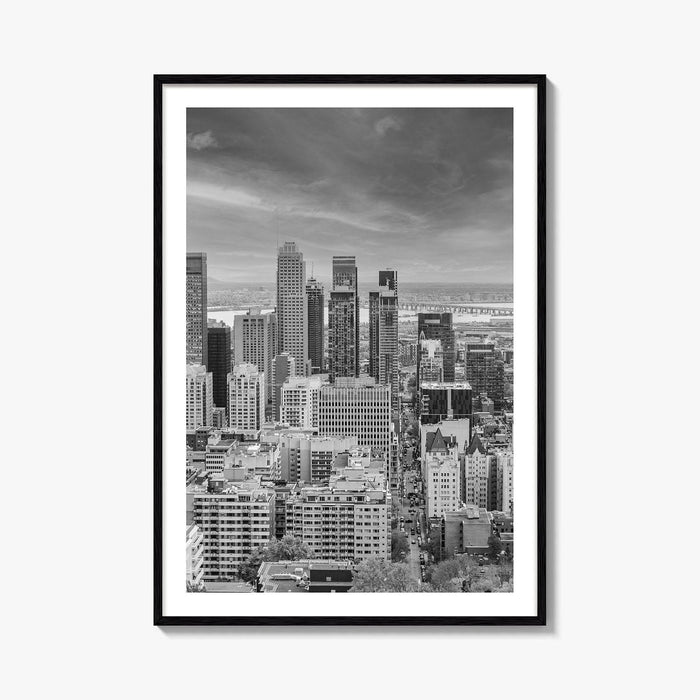 Montreal Black and White Fine Art Photo Print, Quebec Canada, Montréal Poster