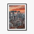 Montreal Skyline Fine Art Photo Print, Wall Decor Poster, Quebec, Canada, MTL