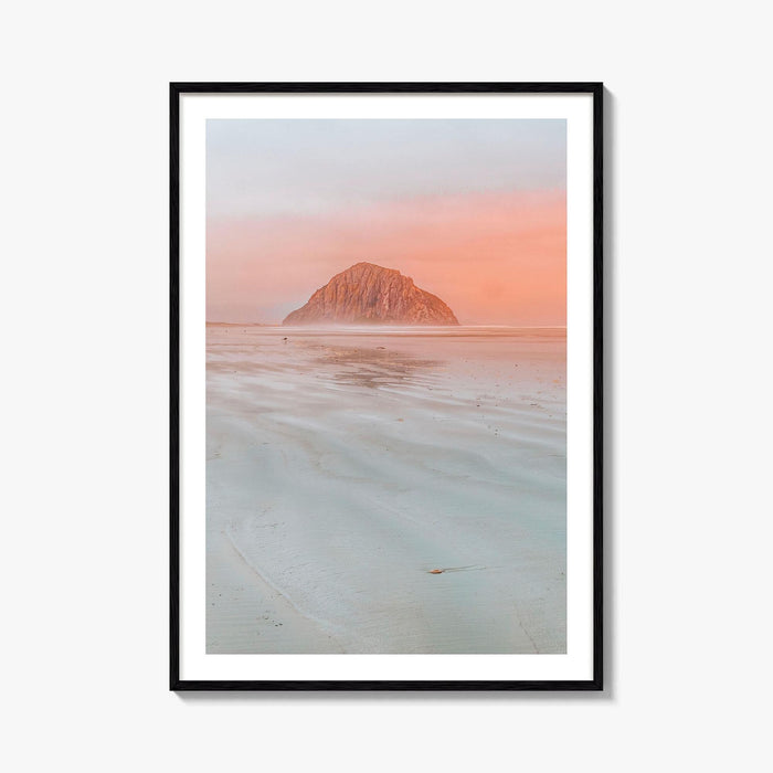 Morro Bay Beach Fine Art Photo Print, Morro Rock California Poster