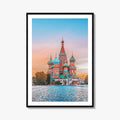 Moscow Russia Fine Art Photo Print, St Basil's Cathedral, Red Square, Poster