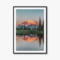 Mount Rainier Fine Art Photo Print, Tipsoo Lake, National Park, Washington USA Poster