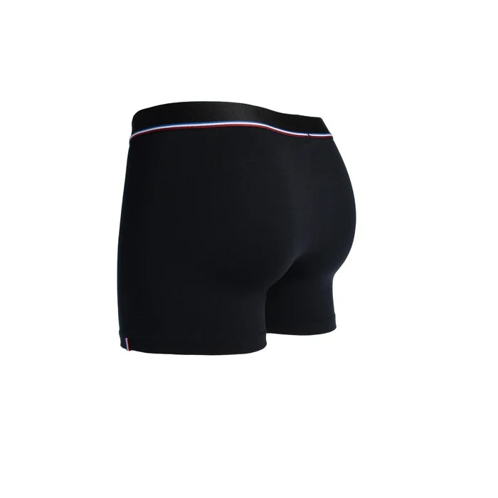 Napoleon black cotton boxer briefs by Maison Broussaud