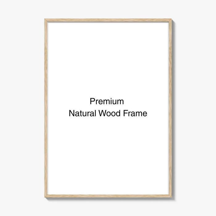 Natural Wood Frame