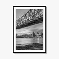 New Orleans Black and White Fine Art Photo Print, Mississippi River, Louisiana USA Poster