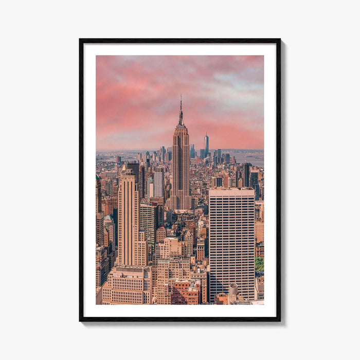 New York City Skyline Fine Art Photo Print, Manhattan Poster, NYC, NY, USA