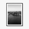 Newport Beach Black and White Fine Art Photo Print, Corona Del Mar California Poster