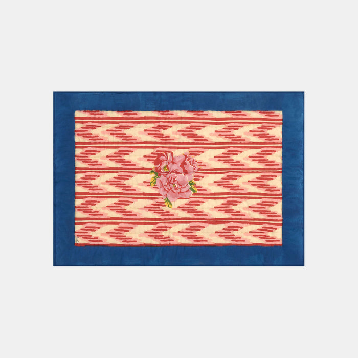 Nina Rose Blue Baby Quilt