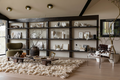NORDIC LIGHT 01 Beige Wool Rug - Handknotted