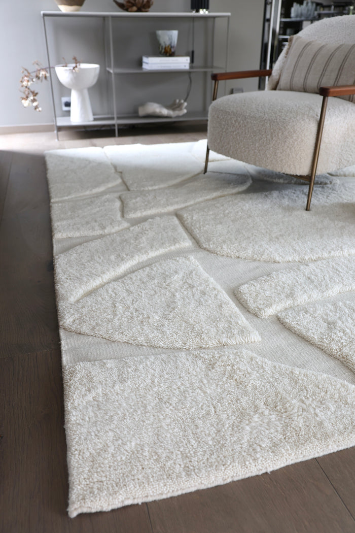 NORDIC LIGHT 04 Wool Rug - Handknotted