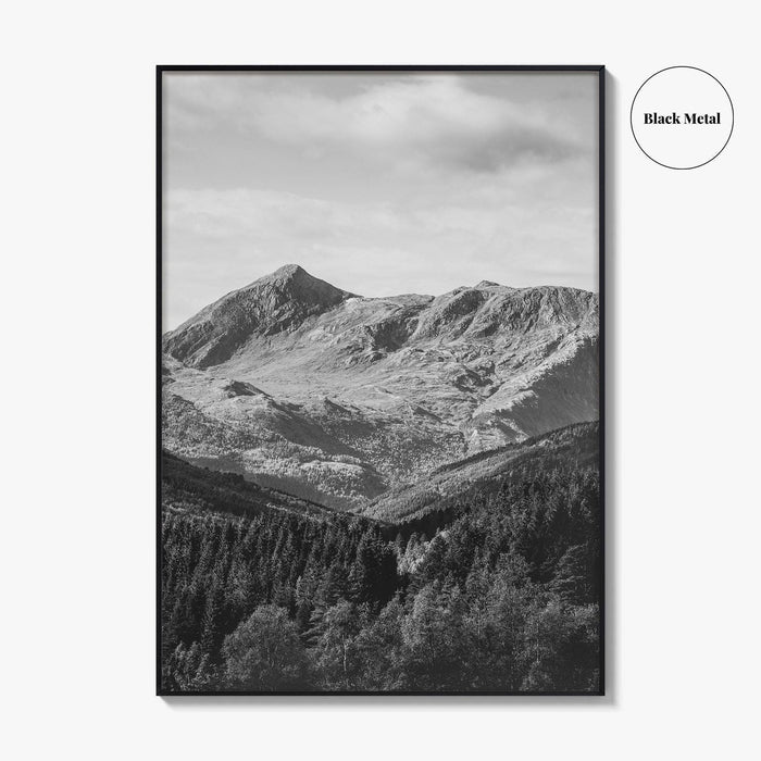 8x10 in / Black Metal / Full-bleed