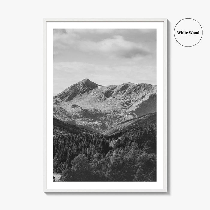Norway Black and White Fine Art Photo Print, Scandinavia Wall Poster