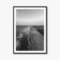 Ocean City Maryland Black and White Fine Art Photo Print, OCMD Poster, USA Poster