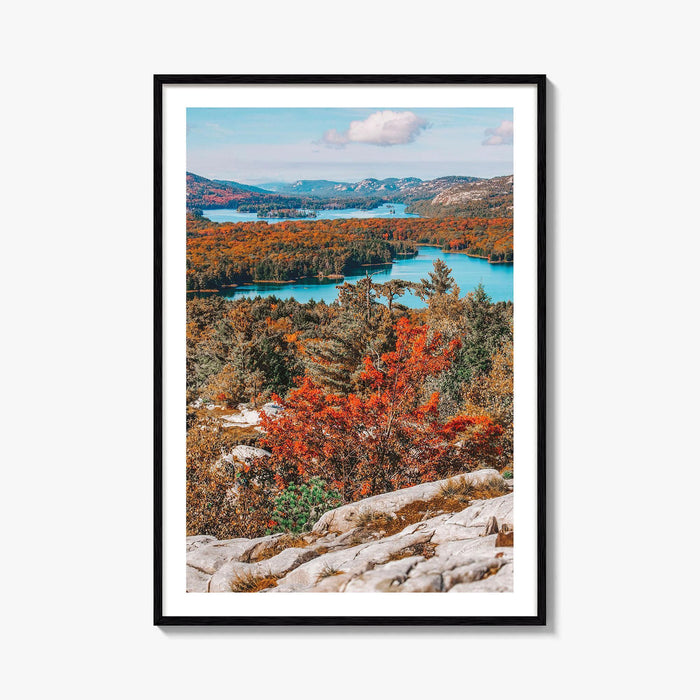 Thousand Islands Fine Art Photo Print, Ontario Canada Aerial Poster, St Lawrence River