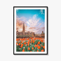 Ottawa Fine Art Photo Print, Parliament Hill, Canada, Ontario, Tulip Festival, Wall Decor