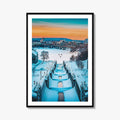 Ottawa Fine Art Photo Print, Rideau Canal Locks, Ontario Canada, Wall Decor Poster