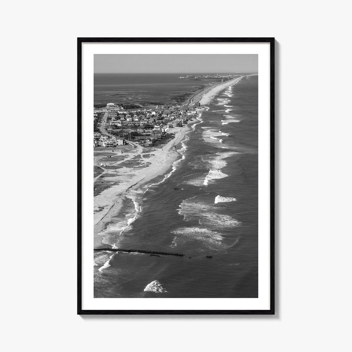 Outer Banks Black and White Fine Art Photo Print, Hatteras Island, North Carolina Poster